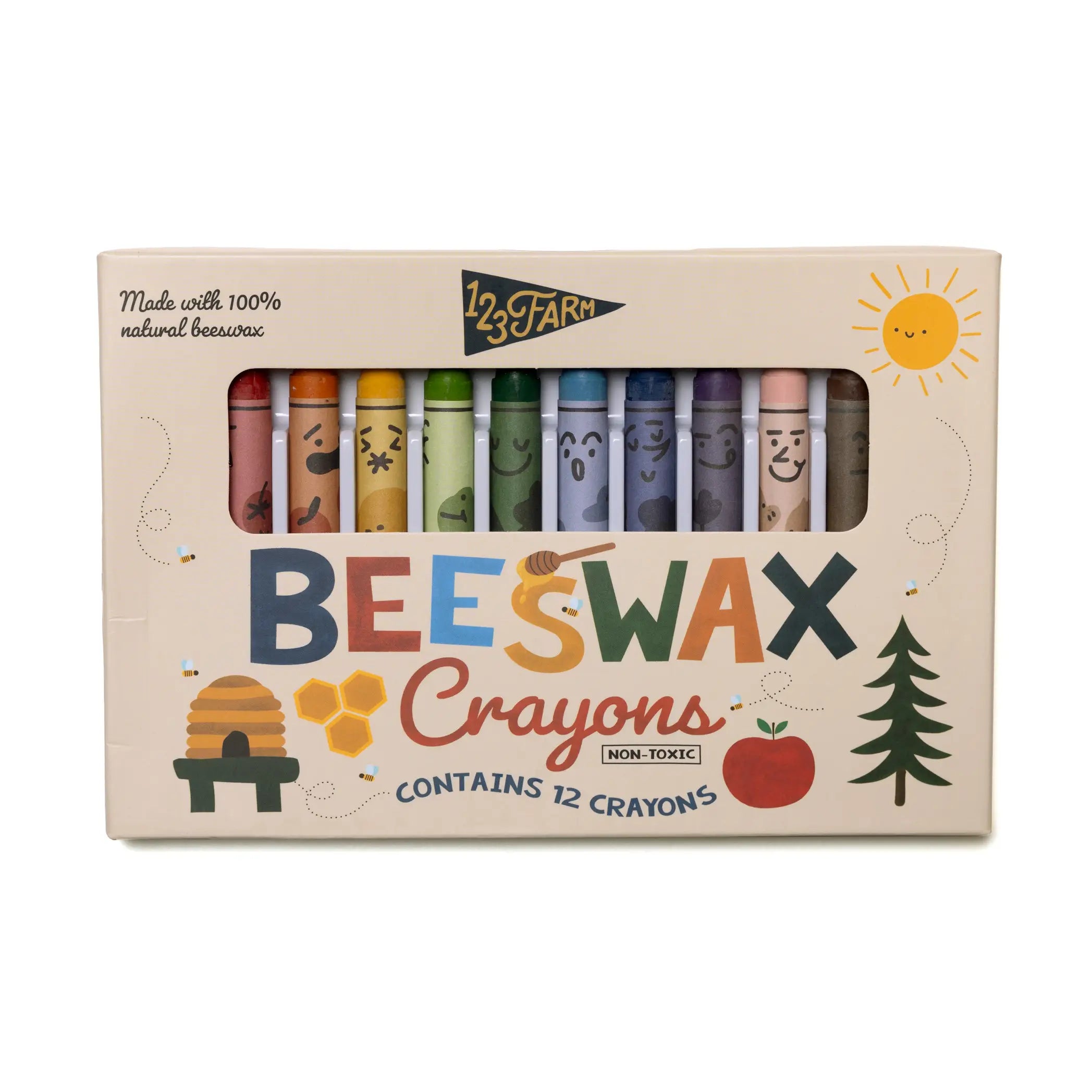 Beeswax crayons
